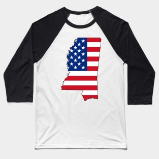 Mississippi, USA Baseball T-Shirt